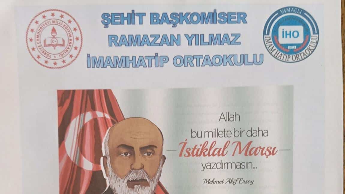 İstiklal Marşı'nı Güzel Okuma Yarışması 